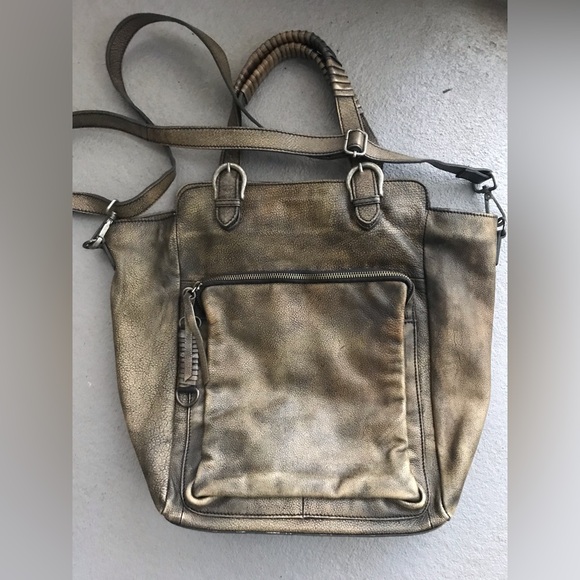 Free People• We The Free Rover Leather Tote in Bark 🦄🦄🌟 amazing bag!! - Picture 2 of 16